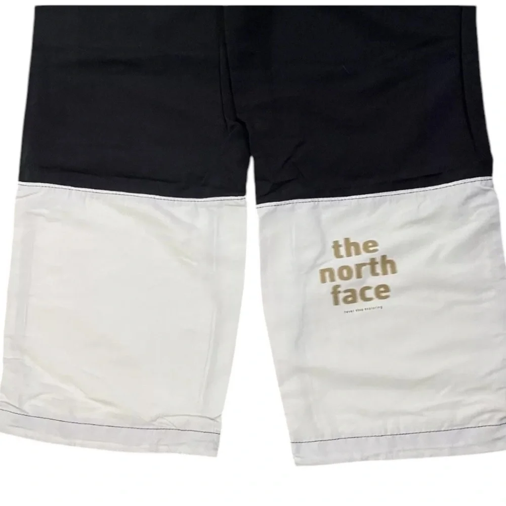 The North Face Women’s Nylon Easy Pants Black and White Color Block - Picture 14 of 16